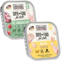 Mac'S 32 x 100g lajitelma kana + ankka, kani & nauta kissanruoka