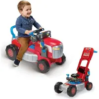 Vtech 2-in-1 Muunneltava Traktori Ja Ruohonleikkuri Espanjankielinen Versio