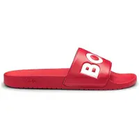 BOSS for man. 50536835 Slippers Aryeh red (39), Flat, None, Beachwear