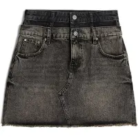 G-Star Carter Double Waistband Mini Skirt - Medium blue - Women