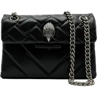 Kurt Geiger for woman. 1470800109 Mini Kensington leather bag black (OSFA), Casual