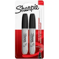 Sharpie pysyvt merkit | Taltan krki | Musta | 2 Laske