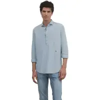 Silbon Sport Oxford 1/2 Pitkähihainen Kauluspaita