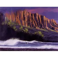 Ken Auster Kauai Coast 30´´x36´´ Juliste