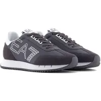 EA7 unisex. 7X000541_AF18609 Vintage navy trainers (36 2/3), Blue, Laces, Casual