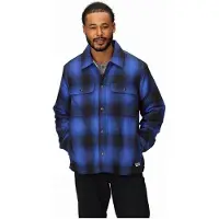 Marmot Men's Ridgefield Sherpa Flannel Shirt Jacket Oxide Blue Pitkähihaiset kauluspaidat S