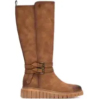 Refresh for woman. 17321202-CAMEL Boots 173212 brown (37), 1 to 3 cm, Zip, Casual