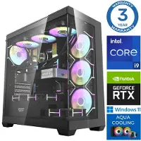 INTOP Tietokone AQUA i9-14900KF 64GB DDR5 1TB SSD M.2 NVME RTX5070 12GB WIN11