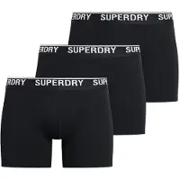 Superdry Boxer Triple Pack - Black - S