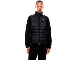 EA7 for woman. 7W000472_AF12477 Foldable padded waistcoat Core black (XS), Casual, Polyamide