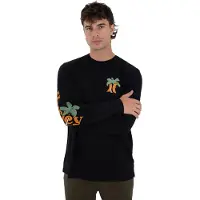 Hurley Oz Pitkähihainen T-paita black Koko S