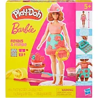 Play-Doh Barbie Kukat ja hapsut, muovailuvahasetti