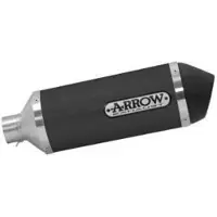 Arrow Urban Aluminium Dark With Dark End Cap Sym Cruisym 125i ´18-20 Hyväksytty äänenvaimennin