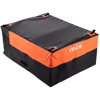 Vevor -kuorma-auton lavan tavaralaukku, vedenpitävä 840D PVC, 51,18 x 40,16 x 21,85 tuumaa (26 kuutiojalkaa), kestävä tavaralaukku kuorma-auton lavalle, jossa on neljä benji-köyttä koukkuineen, sopii e