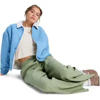 Roxy Lekeitio Break Mid Pant - Khaki green - XL