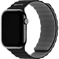 Holdit Watch Band Silicone Magnet Black/Gray 42/44/45/46/49 mm