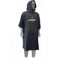 Cressi Spa Poncho Musta