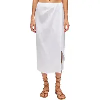 Sundek Long Linen With Front Opening Pitkä Hame