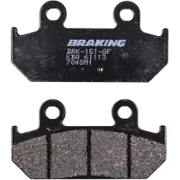 Braking 704sm1 Honda Puolimetalliset Jarrupalat