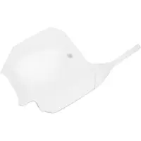Ufo Etunumerokilpi CR80/85 96- ,CRF150R 2007- Valkoinen 041