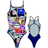 Turbo Comic Ohut Olkaimet Uimapuku