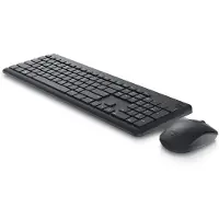 Dell Wireless Keyboard and Mouse KM3322W - keyboard and mouse set - QWERTY - Spanish - black Input Device - Näppäimistö ja Hiirisetti - Espanjalainen - Musta