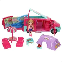Colorbaby 39015 Bella With Camping Van Nukke