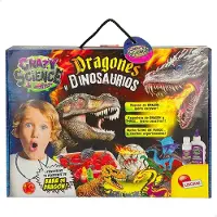 Lisciani Hullu Tiede Dinosaurusten Ja Lohikäärmeiden Rakennuspeli