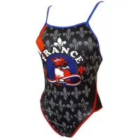 Turbo France Coq Ohut Olkaimet Uimapuku