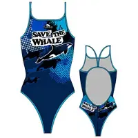 Turbo Save The Whale Ohut Olkaimet Uimapuku