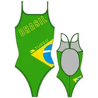 Turbo Brazil Ohut Olkaimet Uimapuku