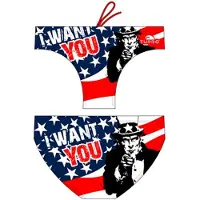 Turbo I Usa Want You Waterpolo Uimahousut
