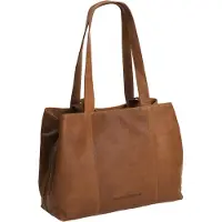 The Chesterfield Brand Wax Pull Up Olkalaukku Nahka 36.5 cm Ruskea