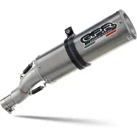 Gpr Exhaust Systems M3 Titanium Natural Moto Guzzi Griso 1100 05-08 Gu.13.m3.tn Homologoitu Slip On äänenvaimennin