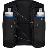 2XU Run Hydration Vest Black/silver Reflective Urheilureput S