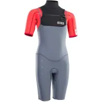 iON Capture 2/2 Mm Front Zip Junior Lyhythihainen Shorty-märkäpuku