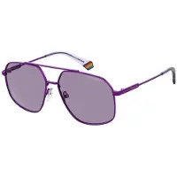 Big Buy Cooking Unisex Aurinkolasit - - PLD 6173S - Värillä Violet - Metallikehys - Trendikäs Tyyli