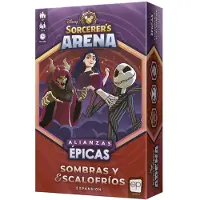 Asmodee Disney Sorcerer Arena Varjot Ja Vilunväreet -laajennusosa Suositeltu Lautapeli Espanjankielinen Versio
