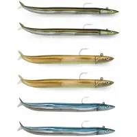 Fiiish Crazy Sand Eel Double Combo Offshore Pehmeä Viehe 35g 180 Mm