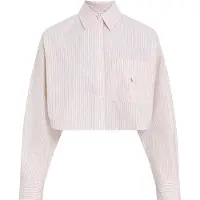 Calvin Klein J20j225078 Crop Pitkähihainen Kauluspaita