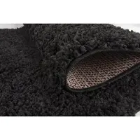 Hobby Hall Matto Shaggy Grafit, tummanruskea, 120 x 170 cm