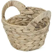 Hobby Hall Kudottu kori vesihyasintista 18 cm x 12 cm