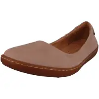 El naturalista for woman. 253003ZZ0005_020 Leather ballerina shoes N5300 Coral beige (42), Flat, None, Casual