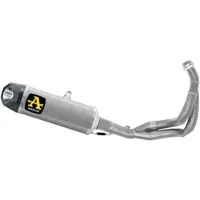 Arrow Indy Race Silencer Aluminium With Carbon End Cap Kawasaki Z 650 ´21-23 Ei-homologoitu Täydellinen Pakokaasujärjestelmä
