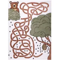 Hobby Hall FLHF lasten matto Beo Honey 140x190 cm