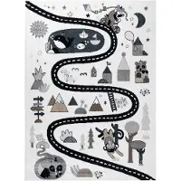 FLHF lasten matto Beo Route 160x220 cm