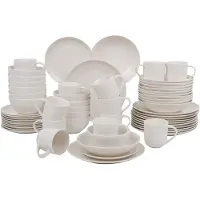 Ambition Astiasto 12 hengelle, 60-osainen Linea white
