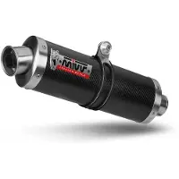 MIVV Oval Yamaha Yzf 600 Thundercat 1996-01 Y.004.le Homologoitu Slip On äänenvaimennin