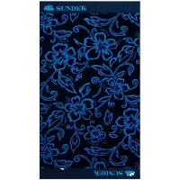 Sundek Jacquard Terry Hibiscus Pattern Pyyhe