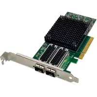 Digitus DN-10180, Sisäinen, Langallinen, PCI Express, Kuitu, 25000 Mbit/s, Musta, Vihreä